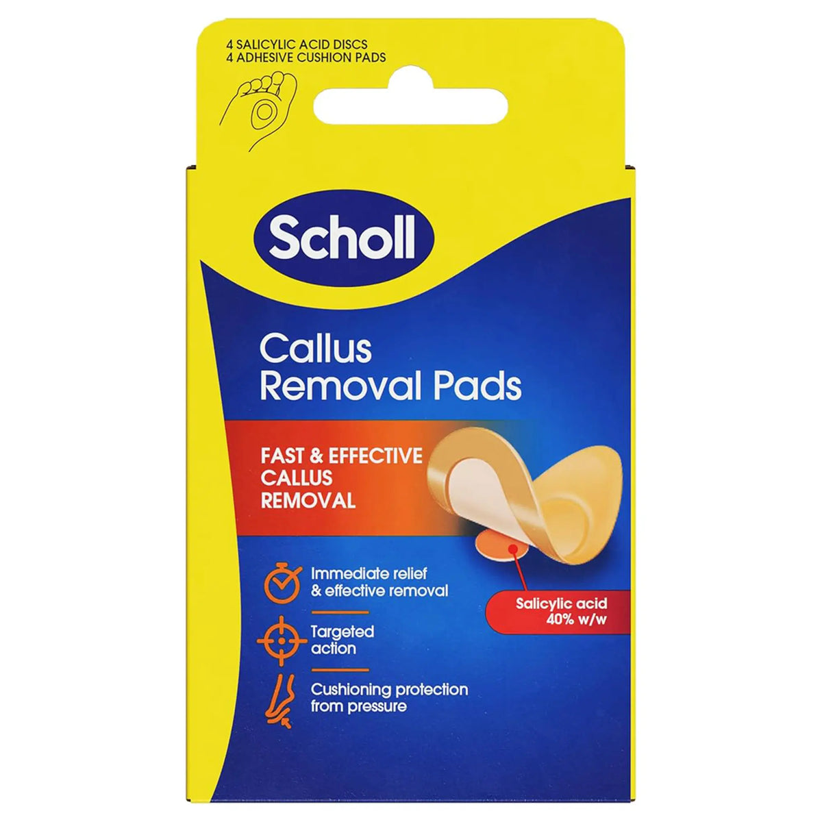 Scholl Aid Callus Removal Pads