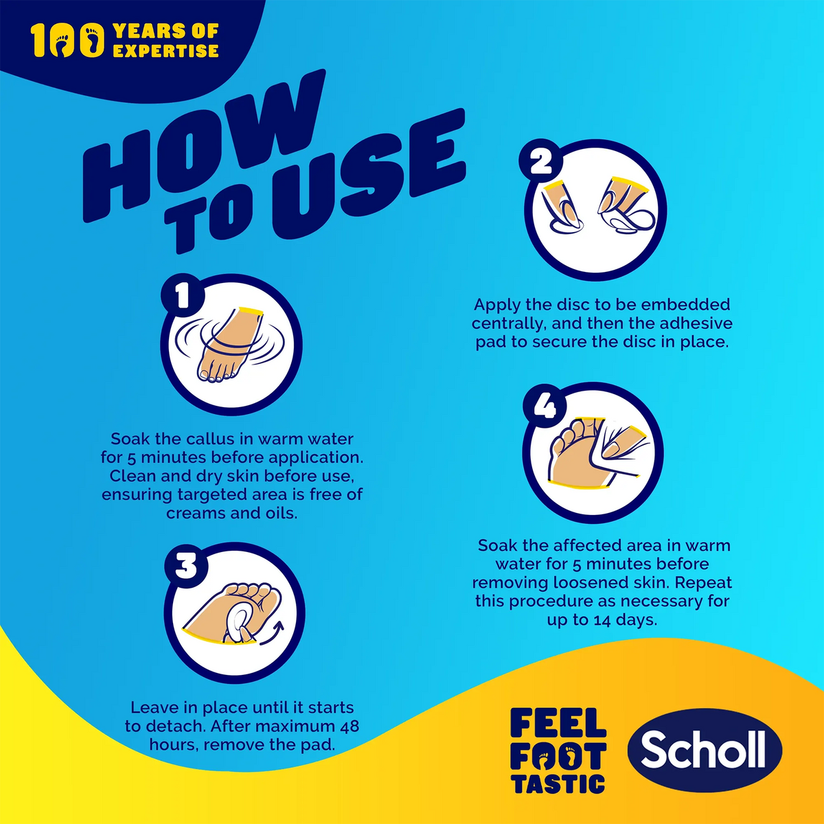 Scholl Aid Callus Removal Pads