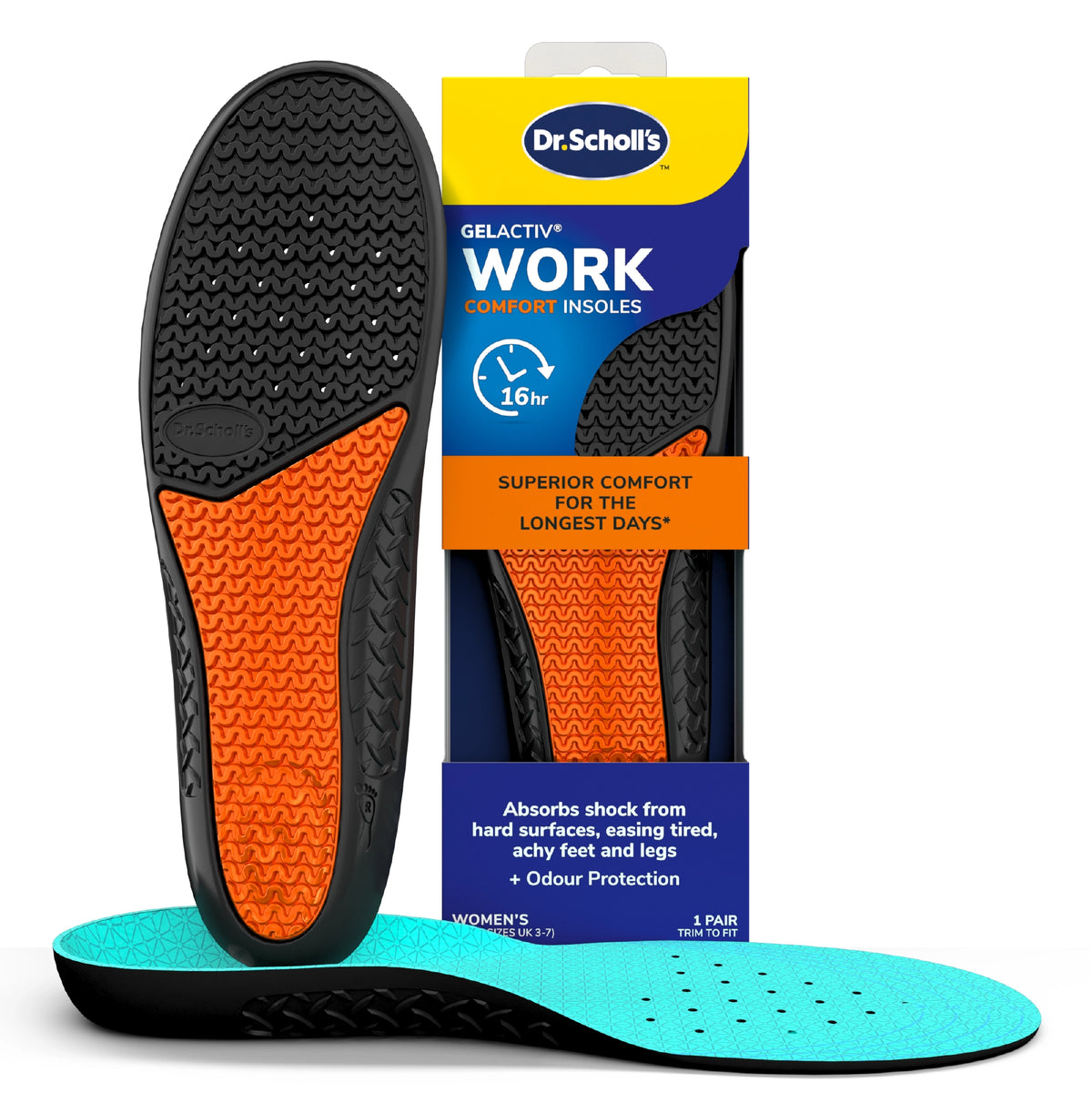 GelActiv™ Work & Boot Insoles Small