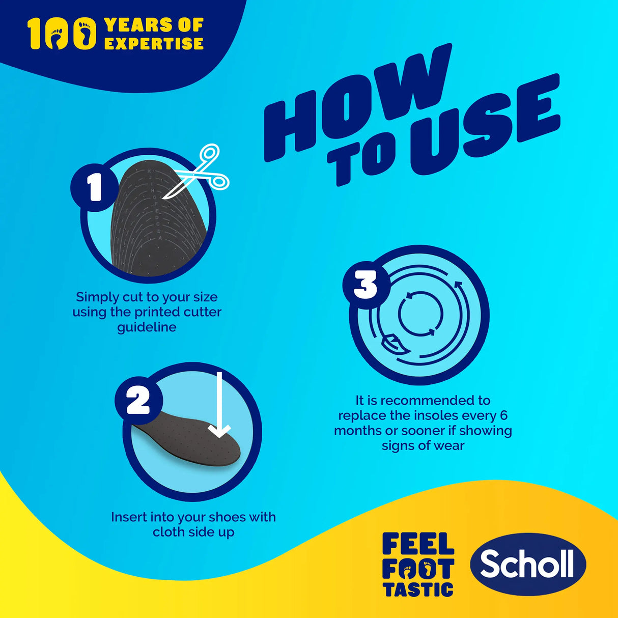Scholl Odour Buster Insoles