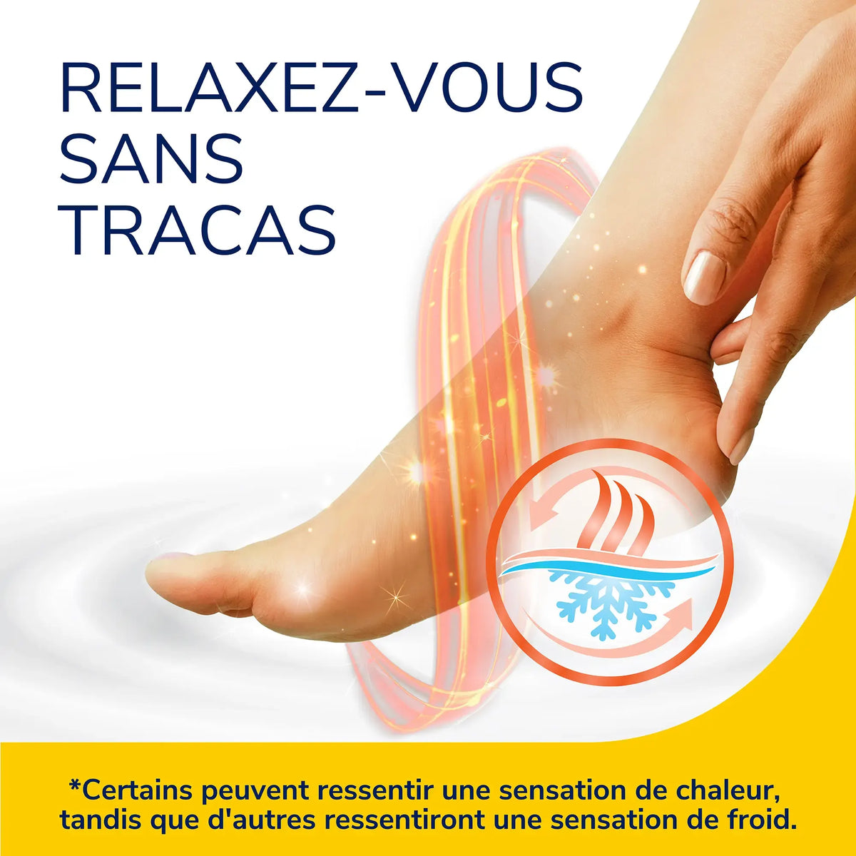 Dr Scholl's Masque pieds apaisant et revitalisant pour pieds fatigués et douloureux
