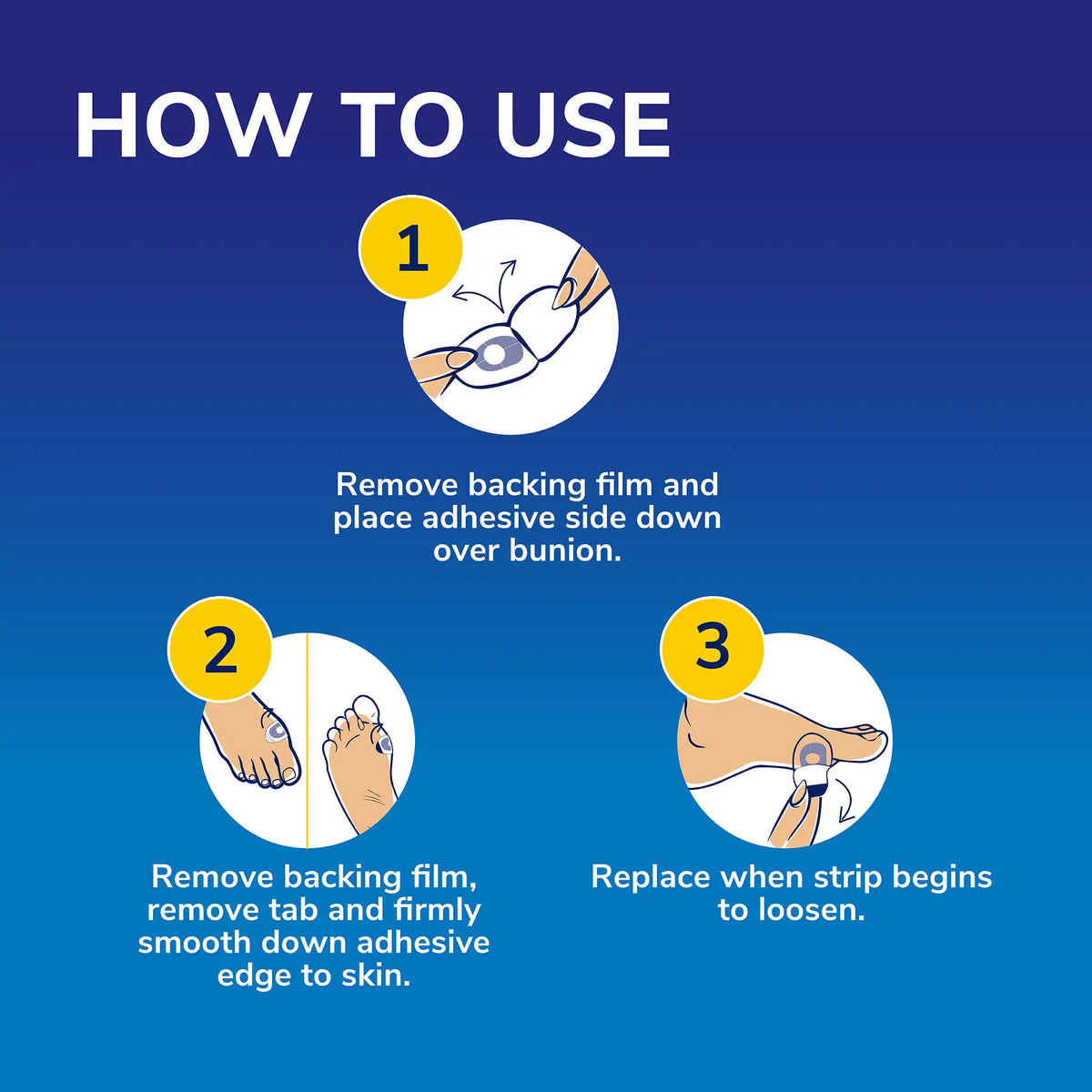 Dr. Scholl’s™ Bunion Cushions with Hydrogel Technology, Pack of 5