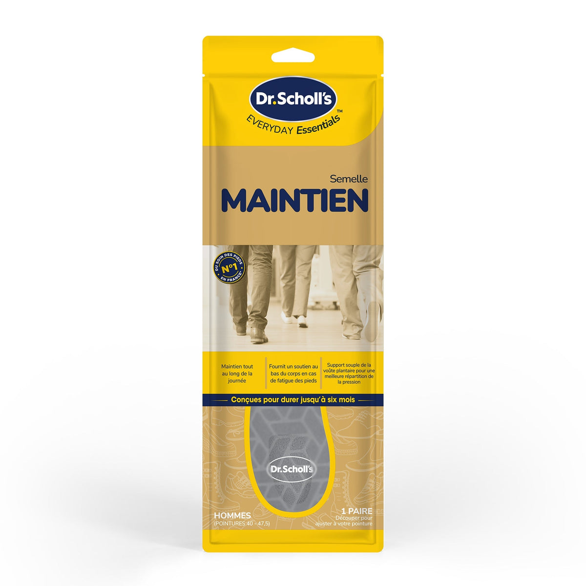 Semelle Maintien - du 40 au 47,5