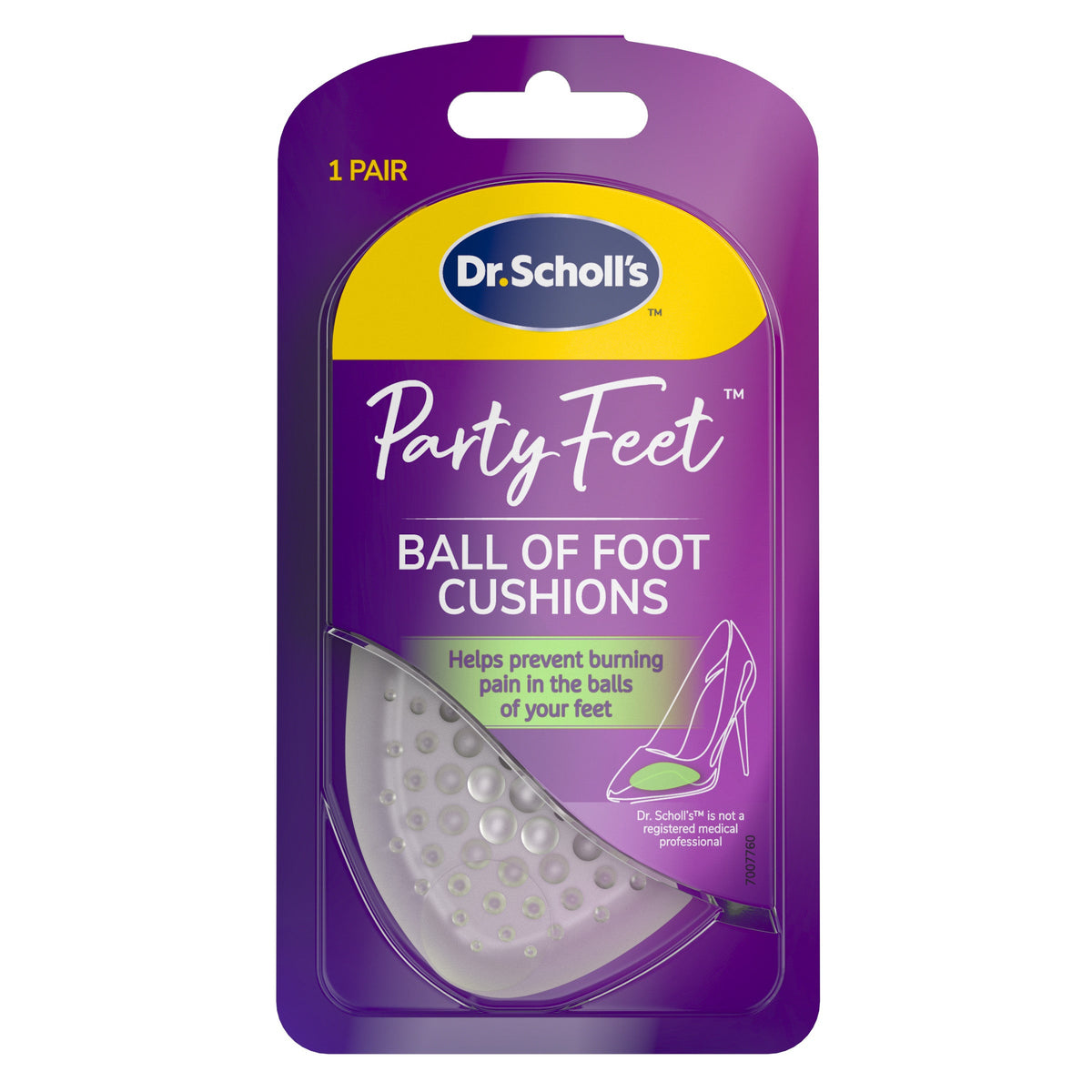 Dr. Scholl's Party Feet® kussentjes voor de bal van de voet