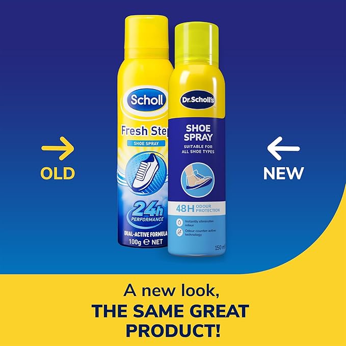 Dr. Scholl’s™ Shoe Spray – 48H Odour Protection (150ml)