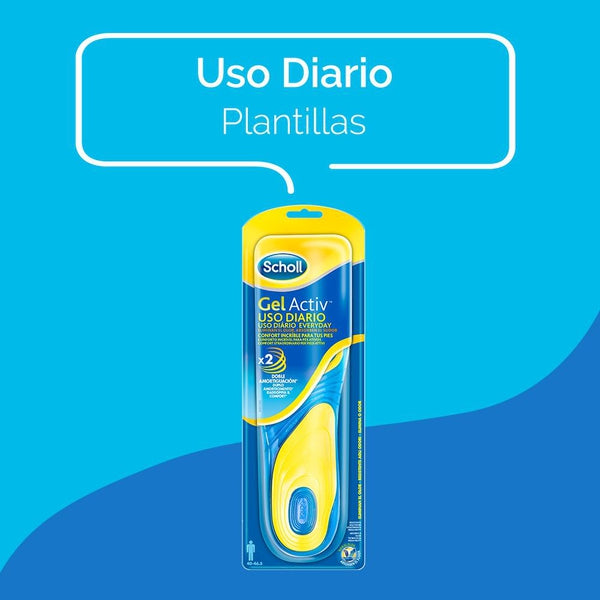 Scholl Plantillas de Gel Uso Diario Mujer