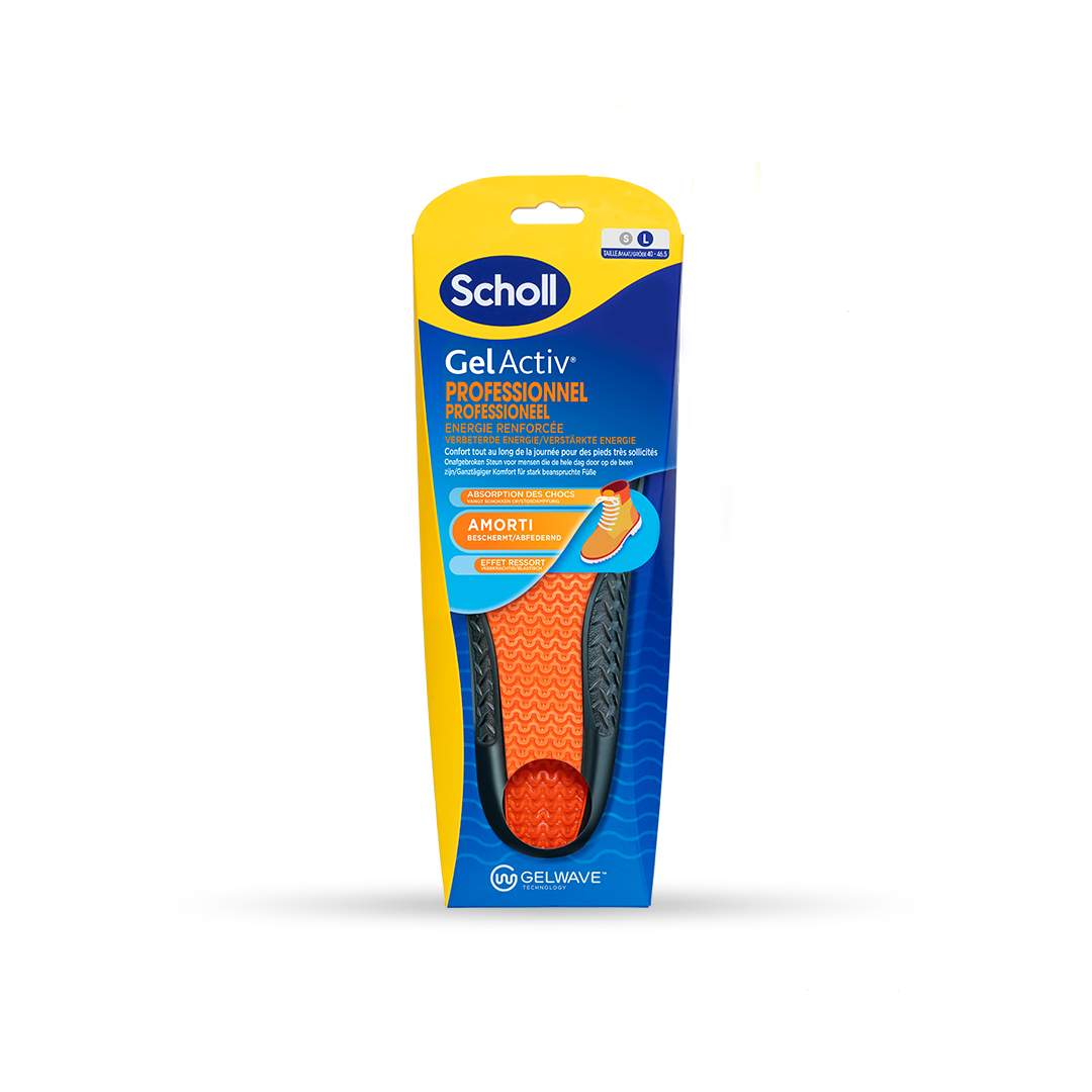 GelActiv Semelles Work&Boot L pt 41-46,5 1 paire