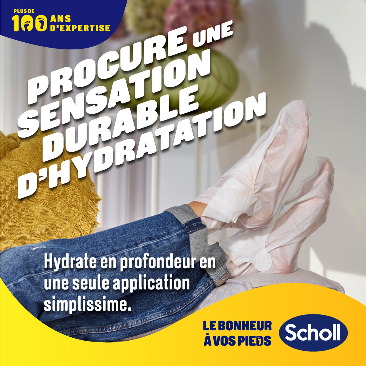 Masques pour pieds Nourrissants - Lot de 4 paires