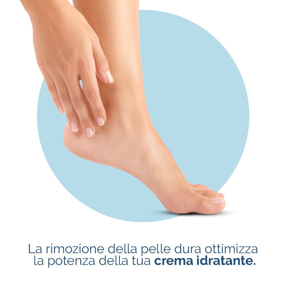 Velvet Roll per Pedicure con Spazzole Extraesfolianti