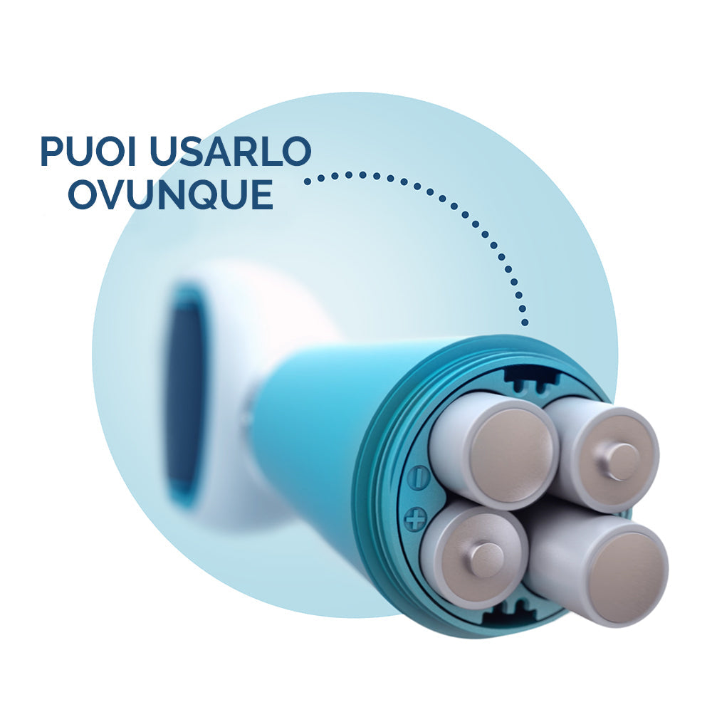 Velvet Roll per Pedicure con Spazzole Extraesfolianti