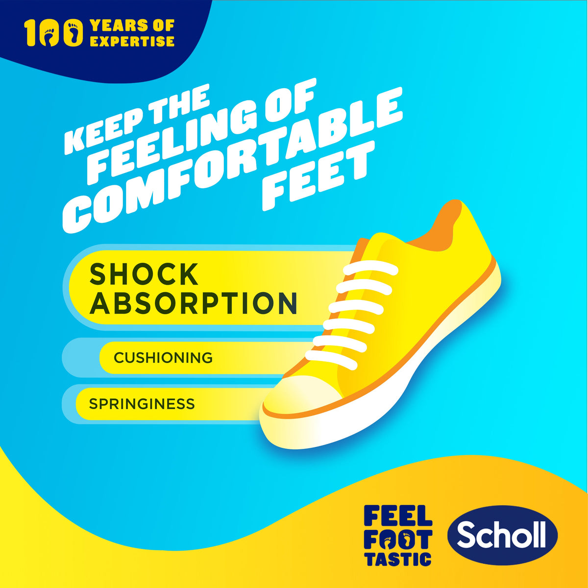 Scholl GelActiv® Casual Insoles (Large)