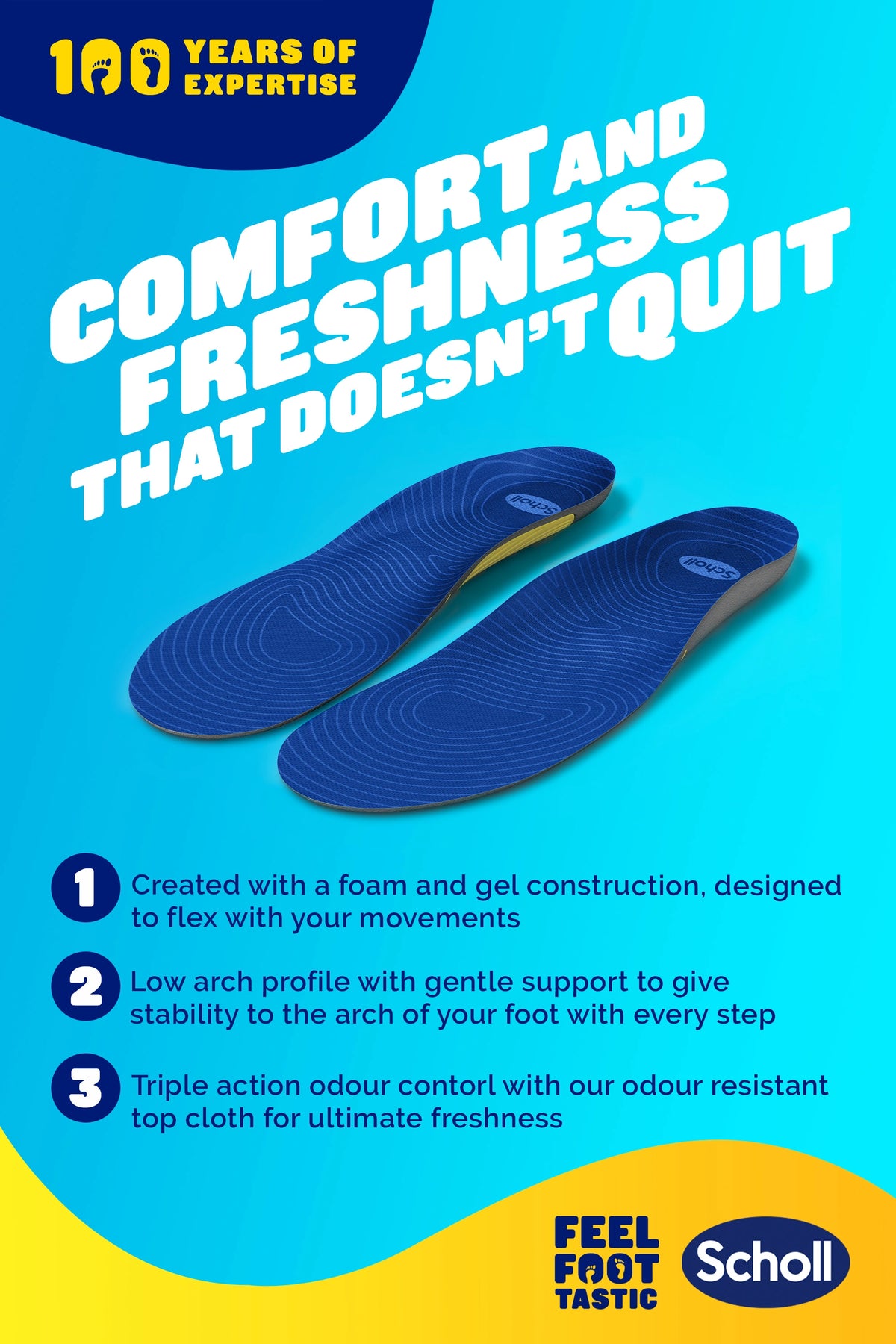 GelActiv™ Running Insoles for Men