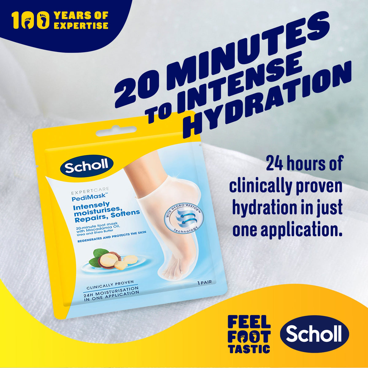 Scholl ExpertCare PediMask™ Macadamia Multipack
