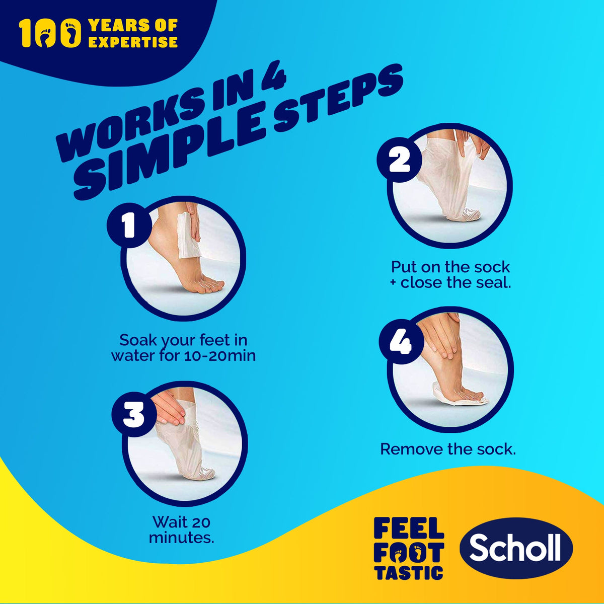 Scholl ExpertCare PediMask™ Macadamia Multipack