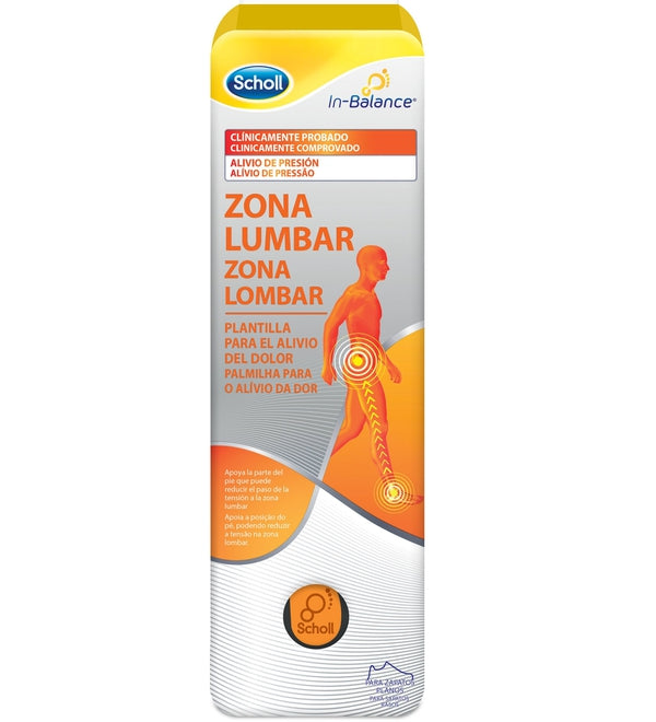 Plantillas Scholl In-Balance para el alivio del dolor en la zona lumbar