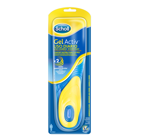 Scholl Plantillas de Gel Uso Diario Hombre-Scholl ES-Scholl ES