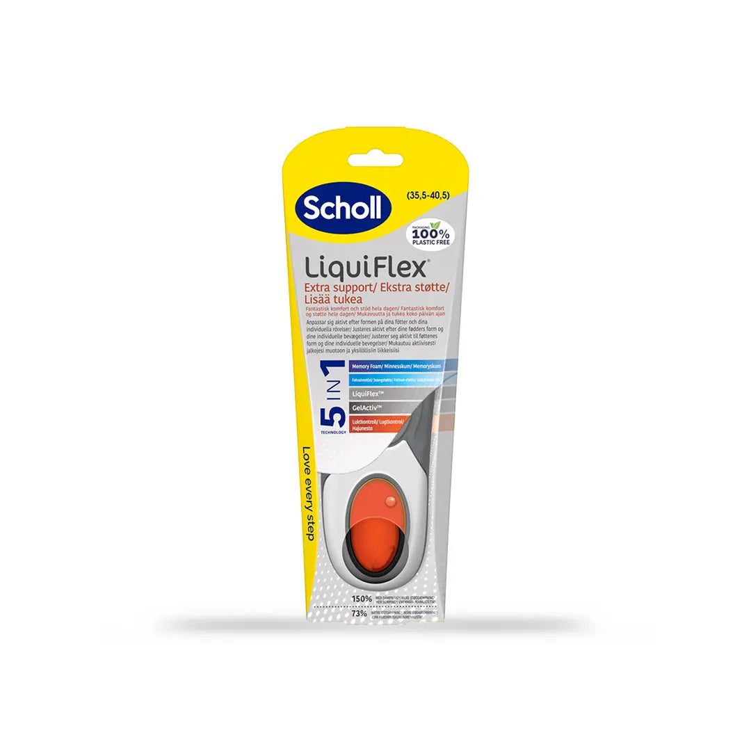 Scholl LiquiFlex Extra Support Innleggssåle