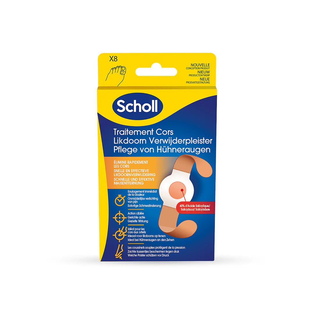 Scholl Traitement Cors - 8pc