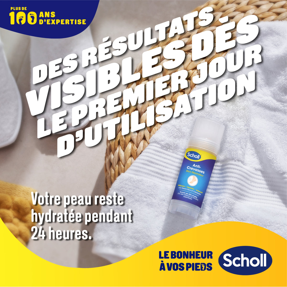 Scholl Stick Anti-Crevasses 70g