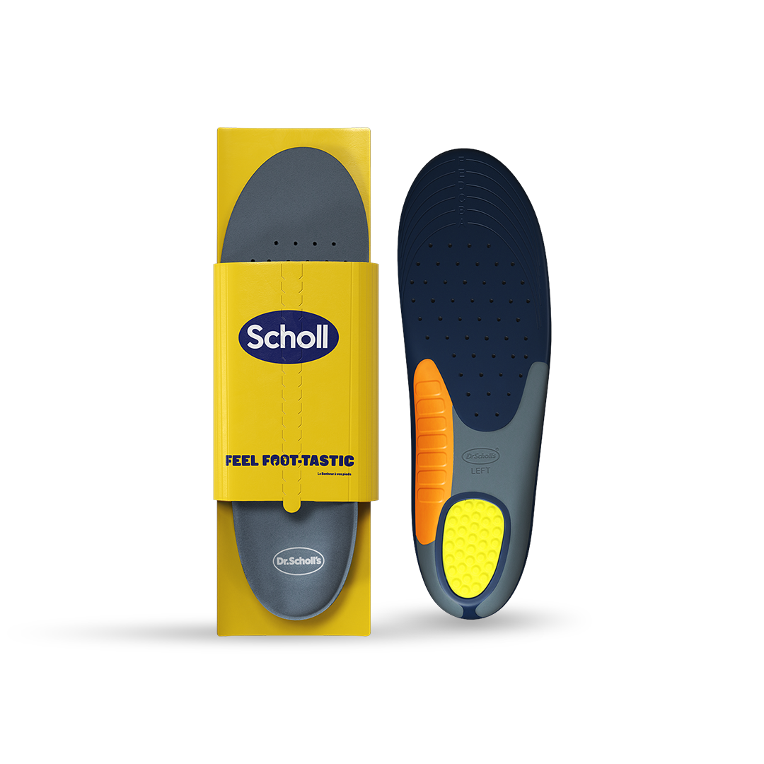 Scholl extra verstevigde inlegzolen voor herenschoenen