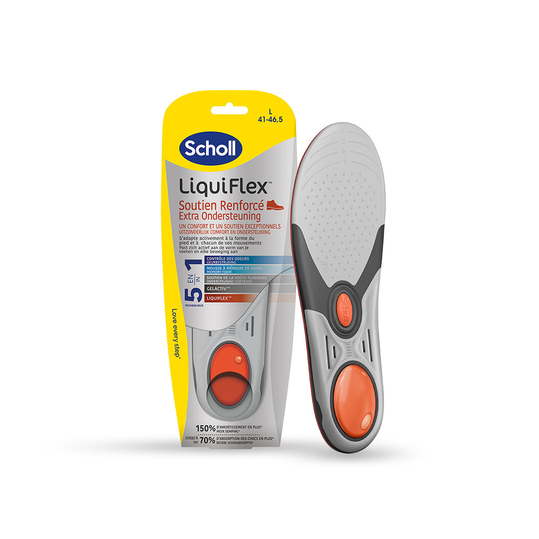 Semelles Scholl LiquiFlex Soutien Renforcé Hommes - Pointure 41-46.5