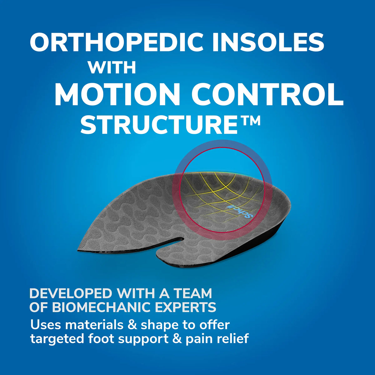 Scholl Insoles L (9 – 11) Heel & Ankle Pain Relief Insoles Large
