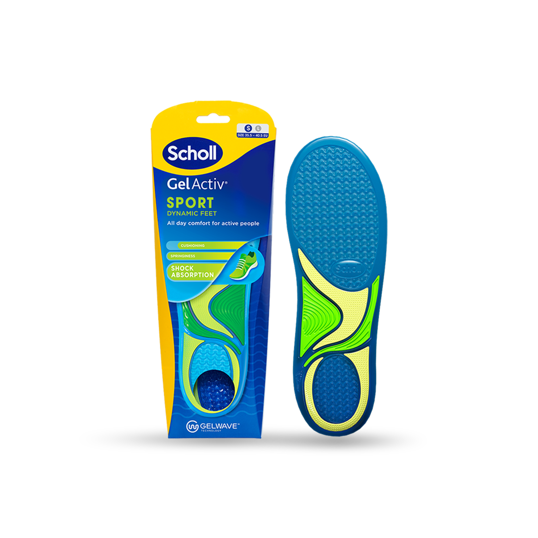 Scholl Gel Activ talpbetét sportoláshoz 1 pár, 5,5-39,5 méretű