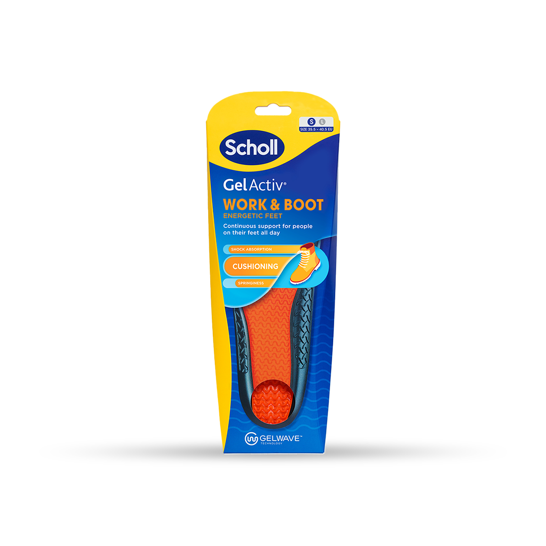 Scholl Wkładki GelActiv® buty DO PRACY, 1 para S (35,5-40,5)