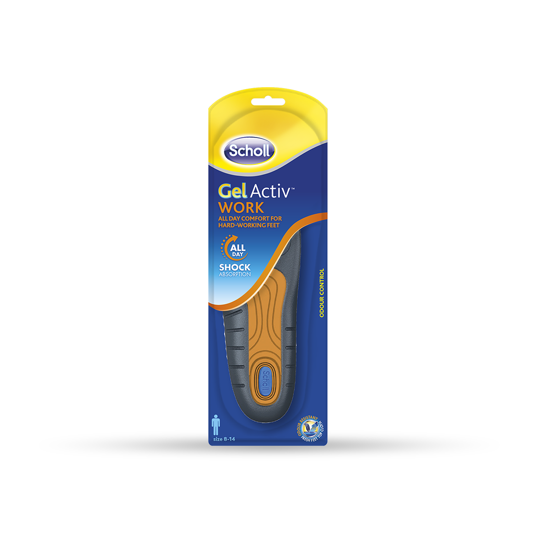 Scholl GelActiv™ Wkładki do obuwia do pracy męskie rozmiar 40-46,5