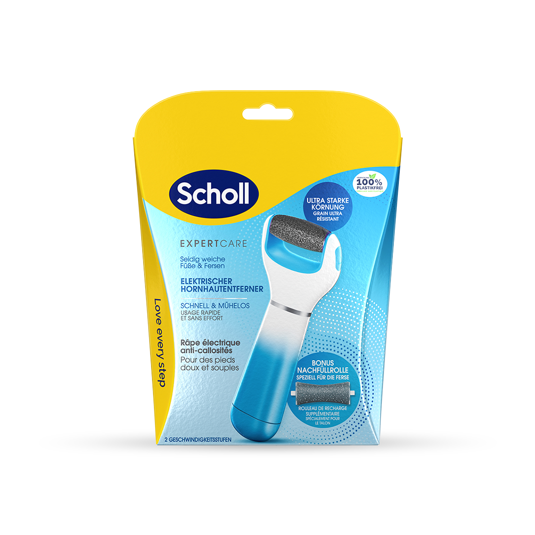 Scholl Expert Care Elektroniczny pilnik do stóp z 2 głowicami