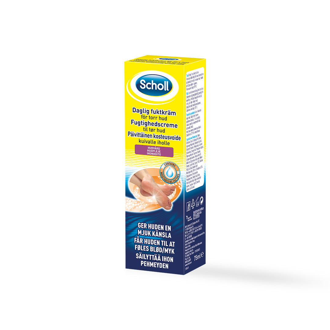 Scholl Fugtighedscreme til tør hud 75 ml