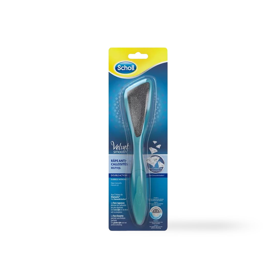 Scholl Velvet Smooth Rape pieds anti-callosités avec cristaux de diamants