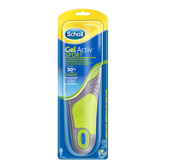 Scholl Plantillas de Gel Deportivas Hombre-Scholl ES-Scholl ES