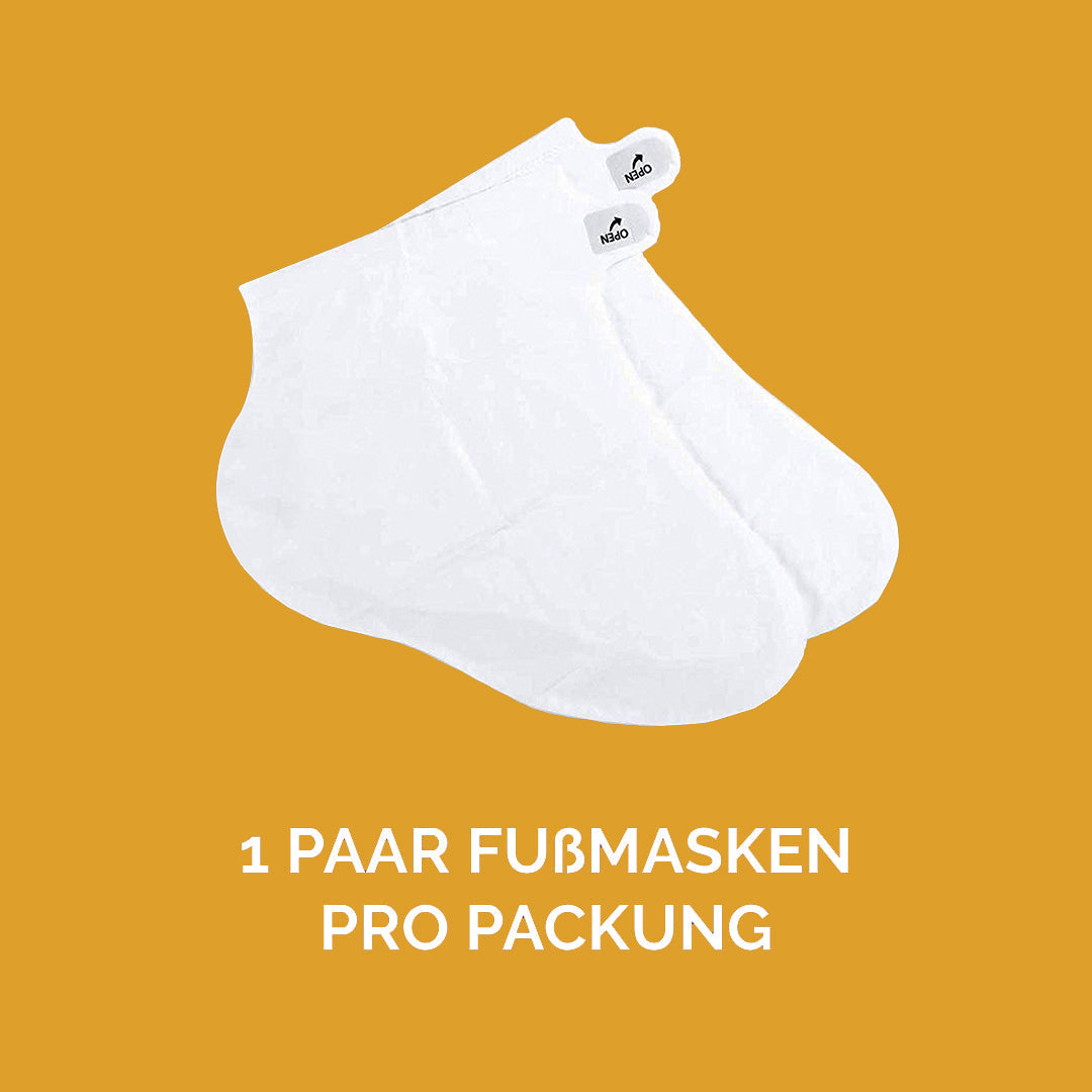 Scholl DE Care Scholl ExpertCare Intensiv pflegende Fußmaske in Socken – Nährende Maske mit 3 wertvollen Ölen