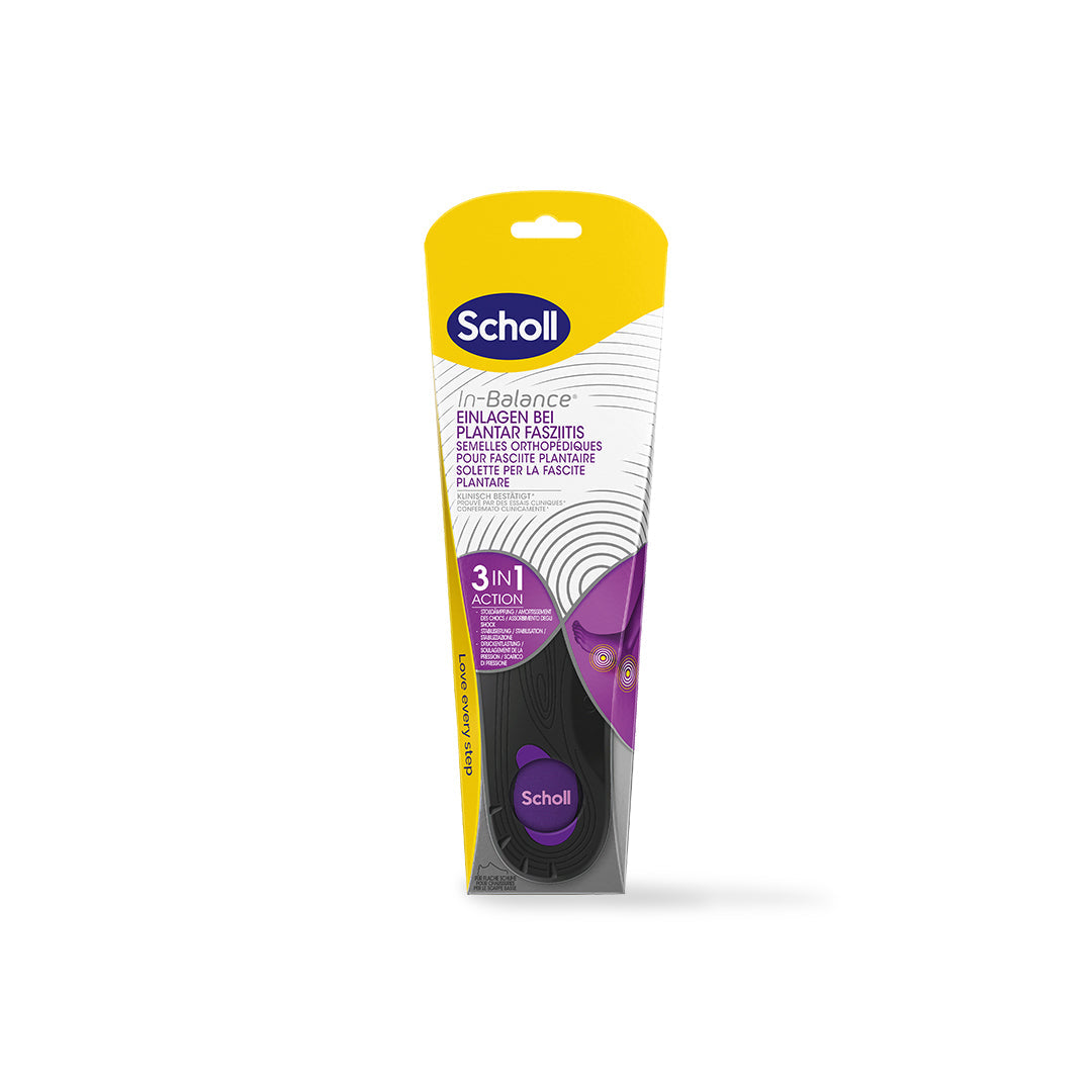 Scholl DE Insoles In-Balance Einlegesohlen bei Plantarfasziitis L