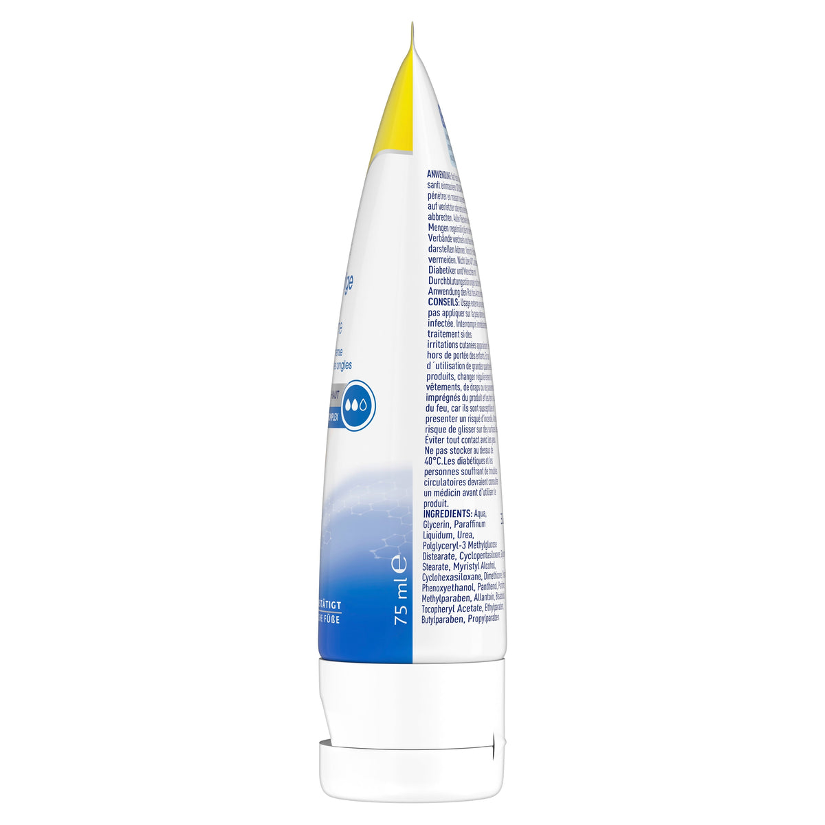 Scholl DE Scholl Fuß- und Nagel-Creme, reichhaltig mit Urea (5%), 75 ml