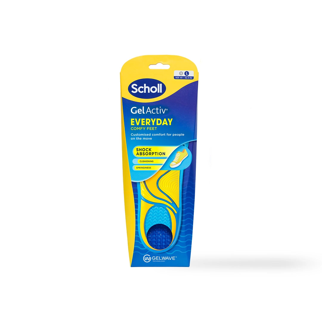 Scholl Gel Active Everyday såler Mann 1 par
