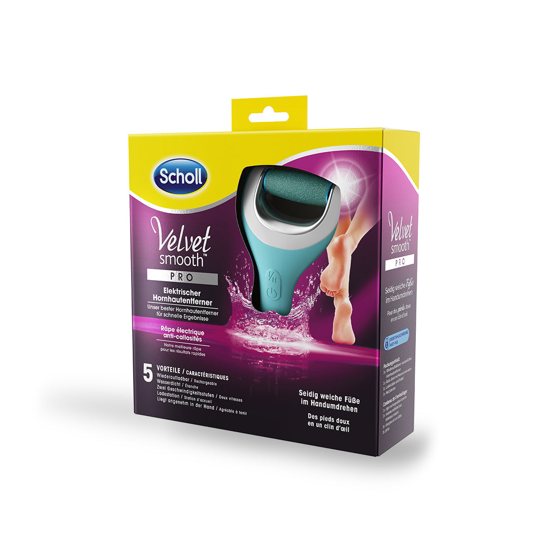Scholl Site DE Care Scholl Velvet Smooth Pro Elektrischer Hornhautentferner