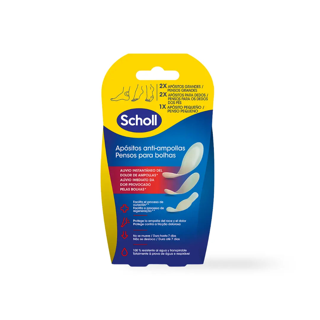 Scholl Sortido de Pensos para Bolhas 5 un