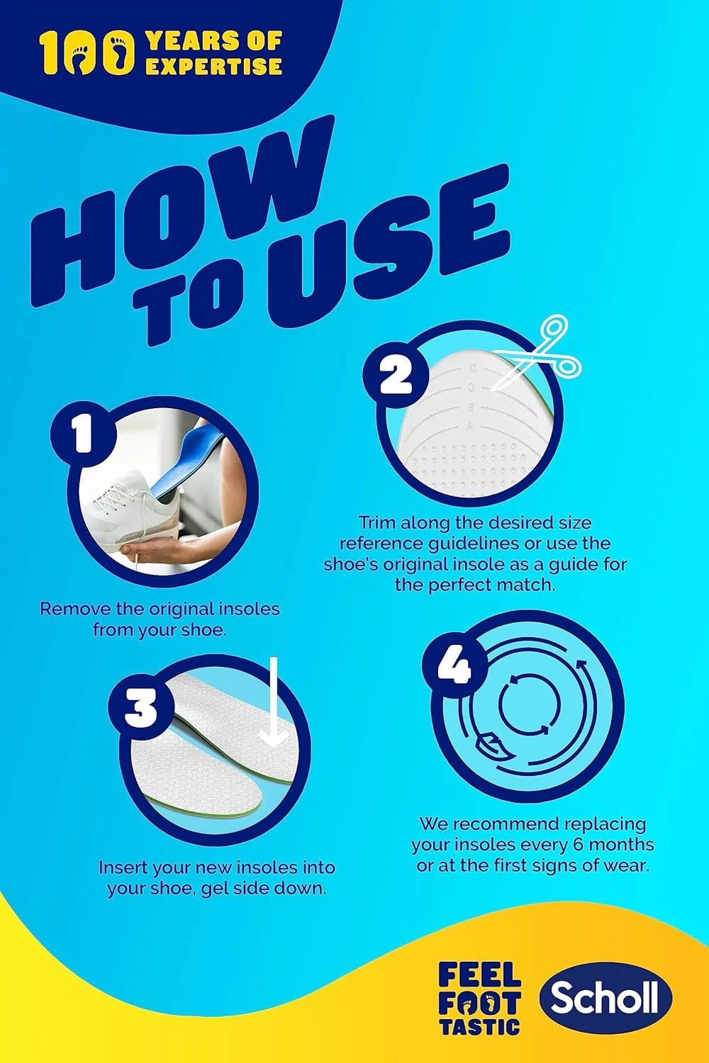 LiquiFlex™ Everyday Insoles Small