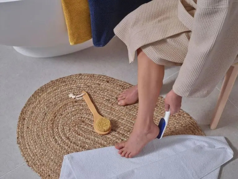 How do I use a foot file?
