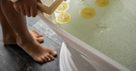 How to pamper your feet with a home spa