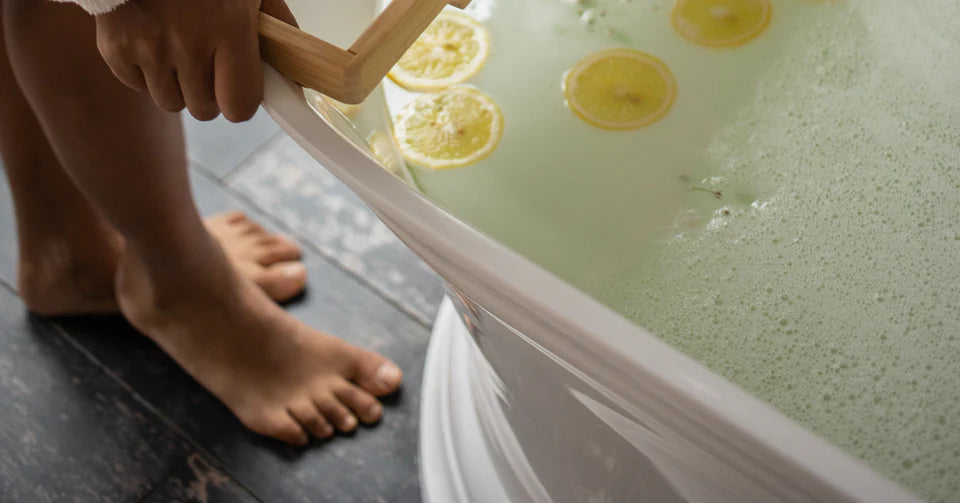 How to pamper your feet with a home spa