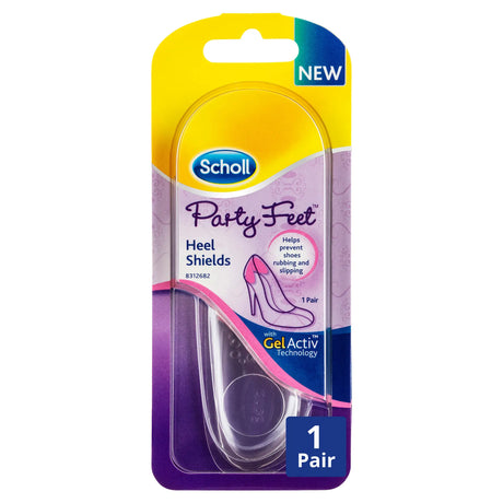 Scholl Insoles Party Feet Invisible Gel Heel Shields