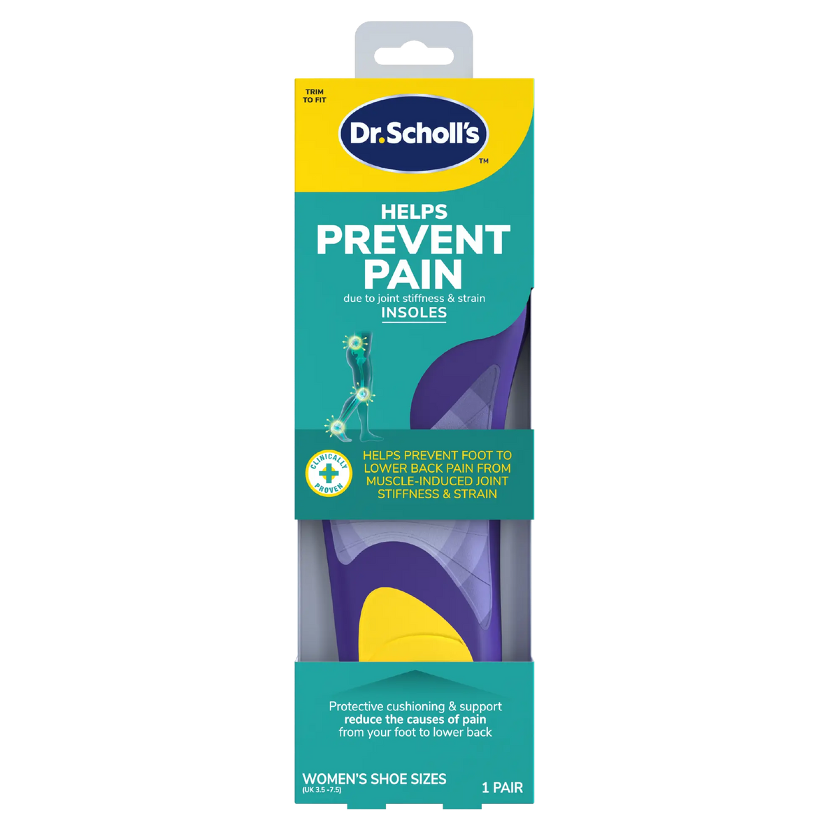 Prevent Pain Insoles Small