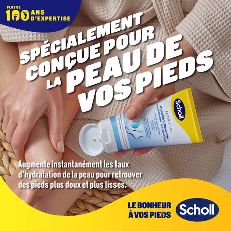 Scholl Crème Pieds Hydratation Renforcée pour peaux sèches, 150ml