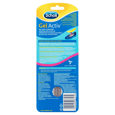 Scholl Insoles GelActiv™ Flat Shoe Insoles