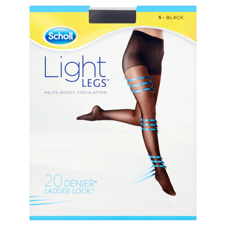 Scholl Tights Scholl Light Legs 20 Den Black L - HIDDEN