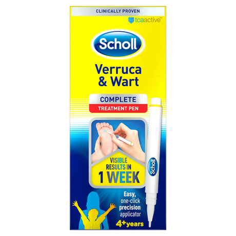 Scholl Aid Wart & Verruca Complete Treatment Pen