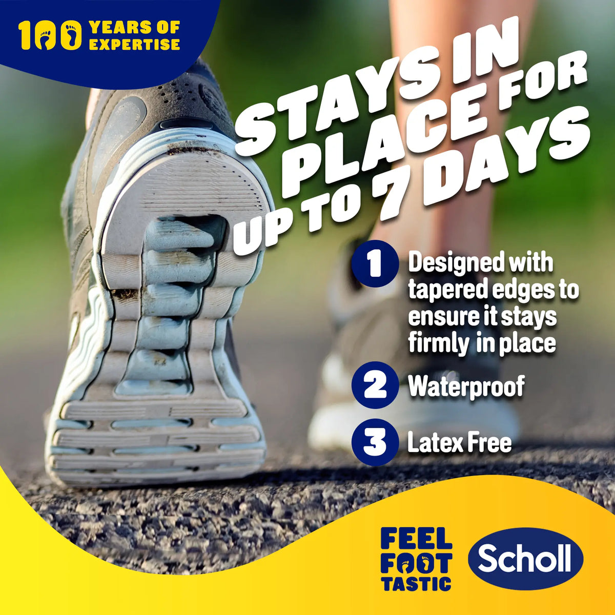 Scholl Aid Large Blister Plasters Pack of 5
